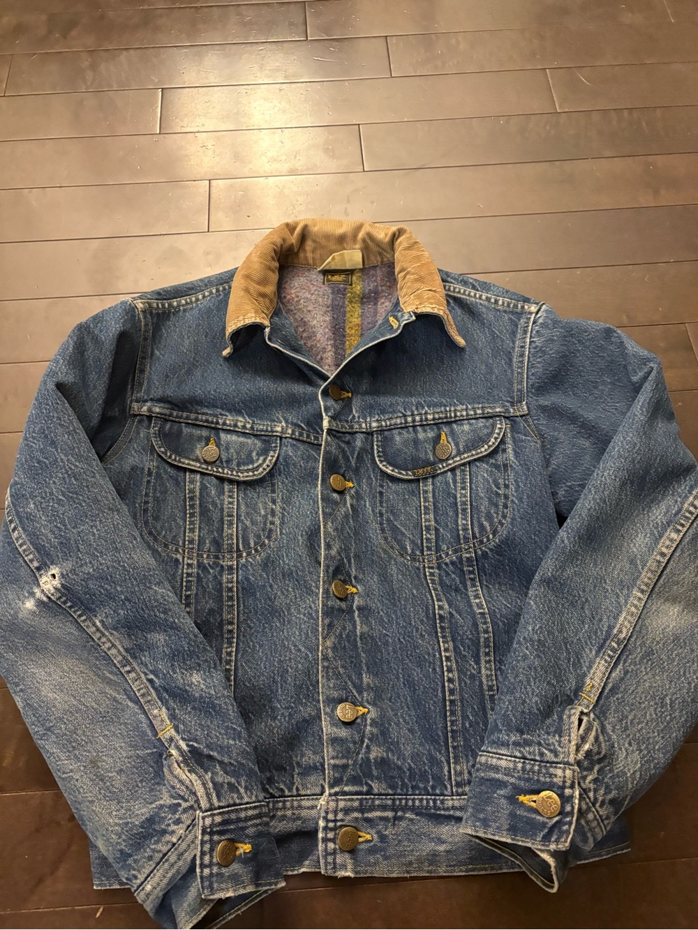 Vintage 70s Lee denim work jacket